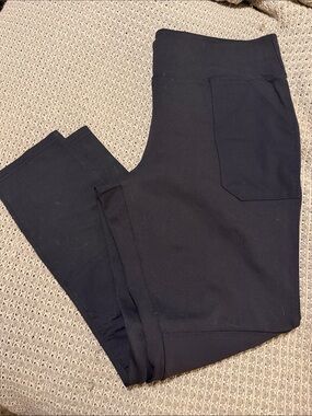 Black womens Stretch Performance Pants